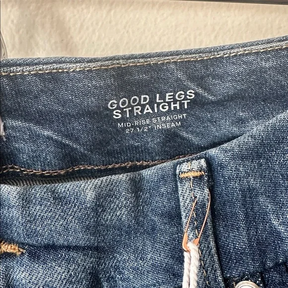Good American NWT Good Legs Straight Leg Denim Jeans - 16 - Picture 4 of 10